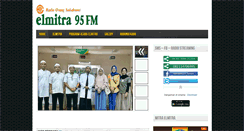 Desktop Screenshot of elmitra95fm.com